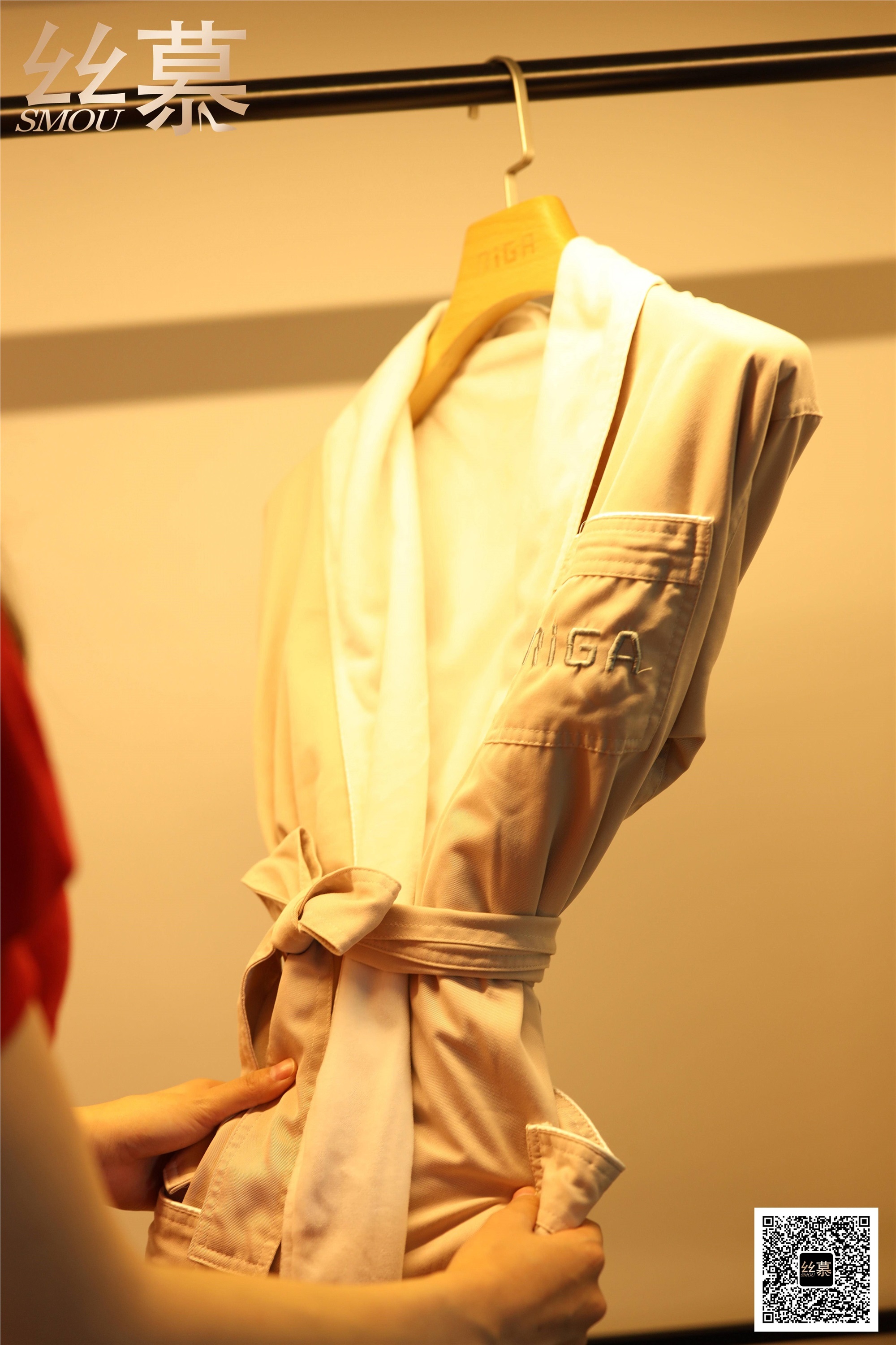 丝慕写真 SM413 天天一元 模特：芝芝《BONAS超薄款连裤袜》